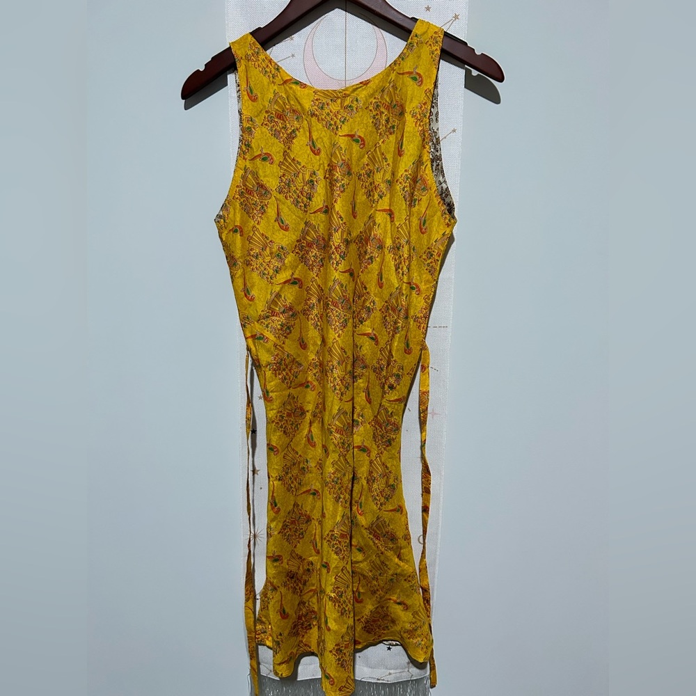 100% silk dress made in india